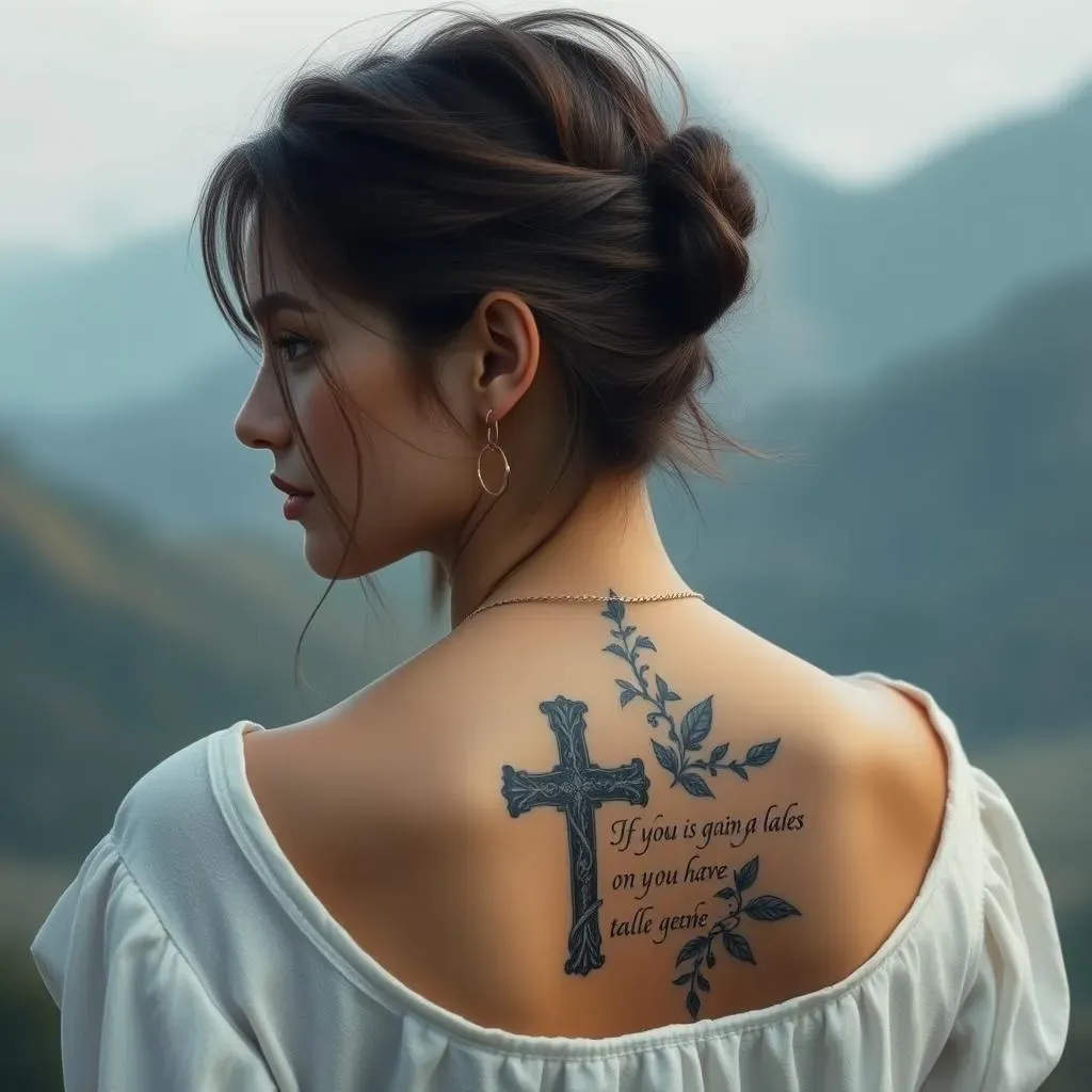 Customizing Your Cross Tattoo: Ideas for Your Back