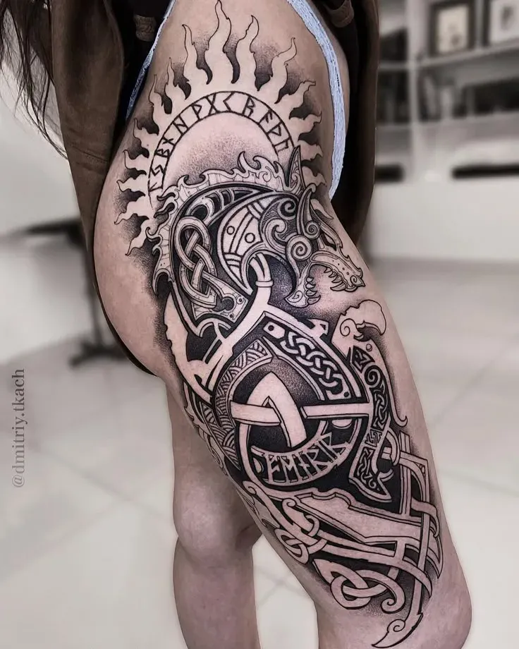 Decoding Ancient Symbols: Meanings Behind Popular Viking Tattoo Designs