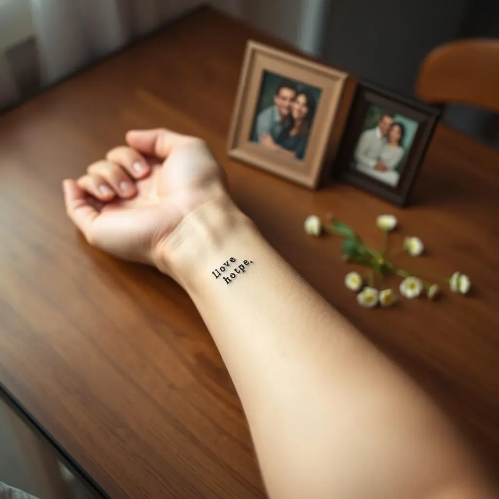 Design Ideas for Quote Tattoos About Loss: Styles and Placement