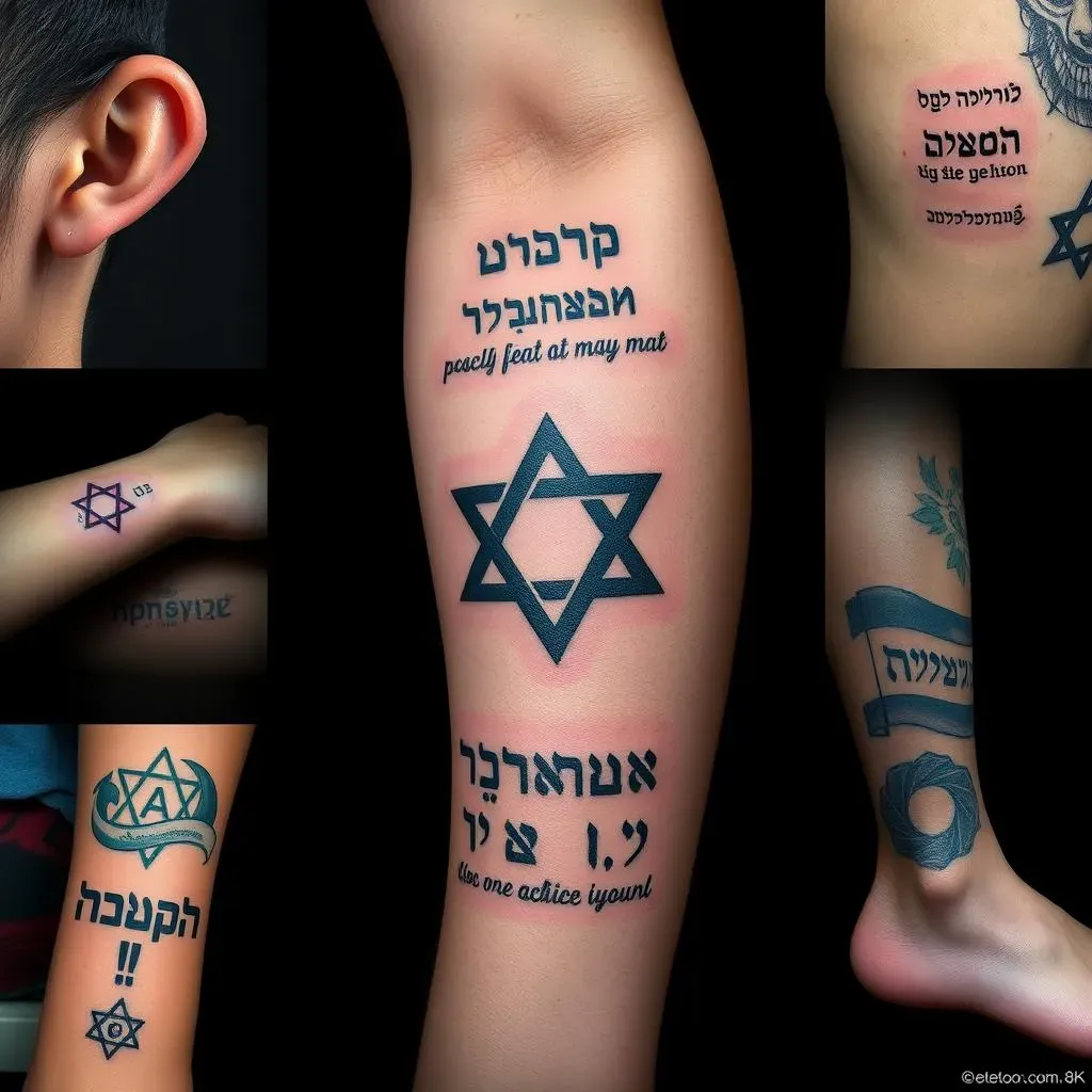 Diverse Styles and Placement Ideas for Jewish Tattoos