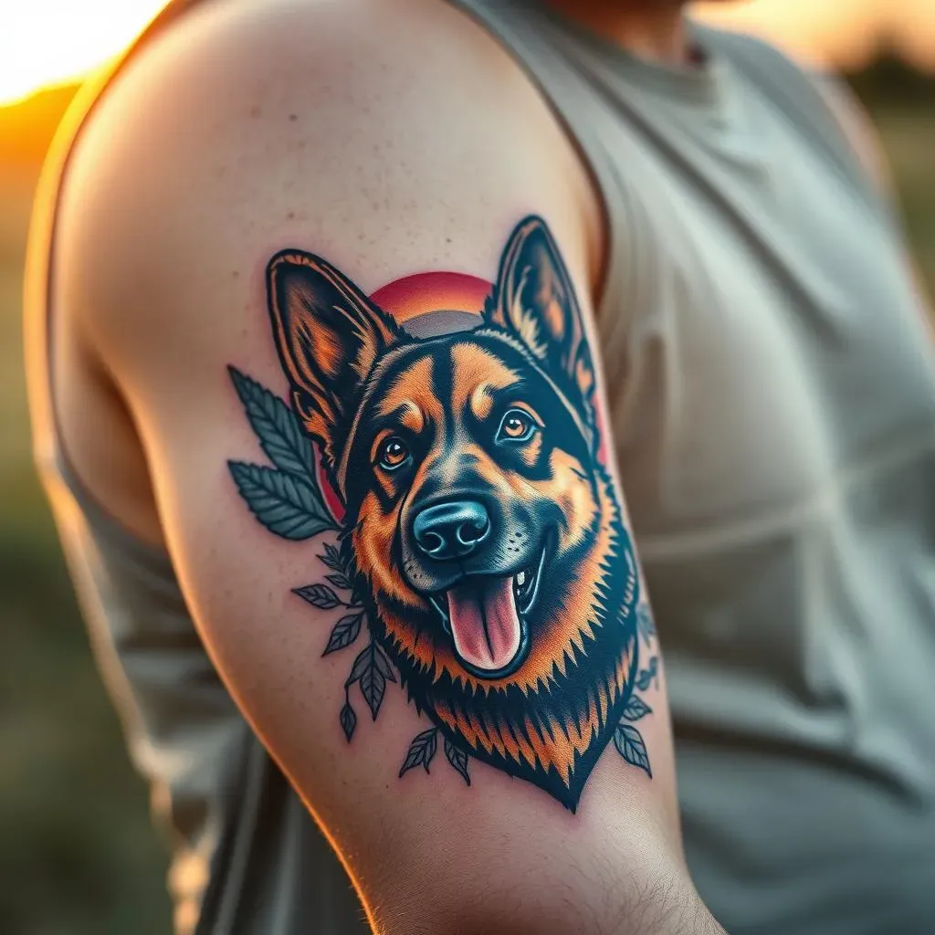 Top Dog Tattoo Ideas for Men: Unleash Your Inner Pack