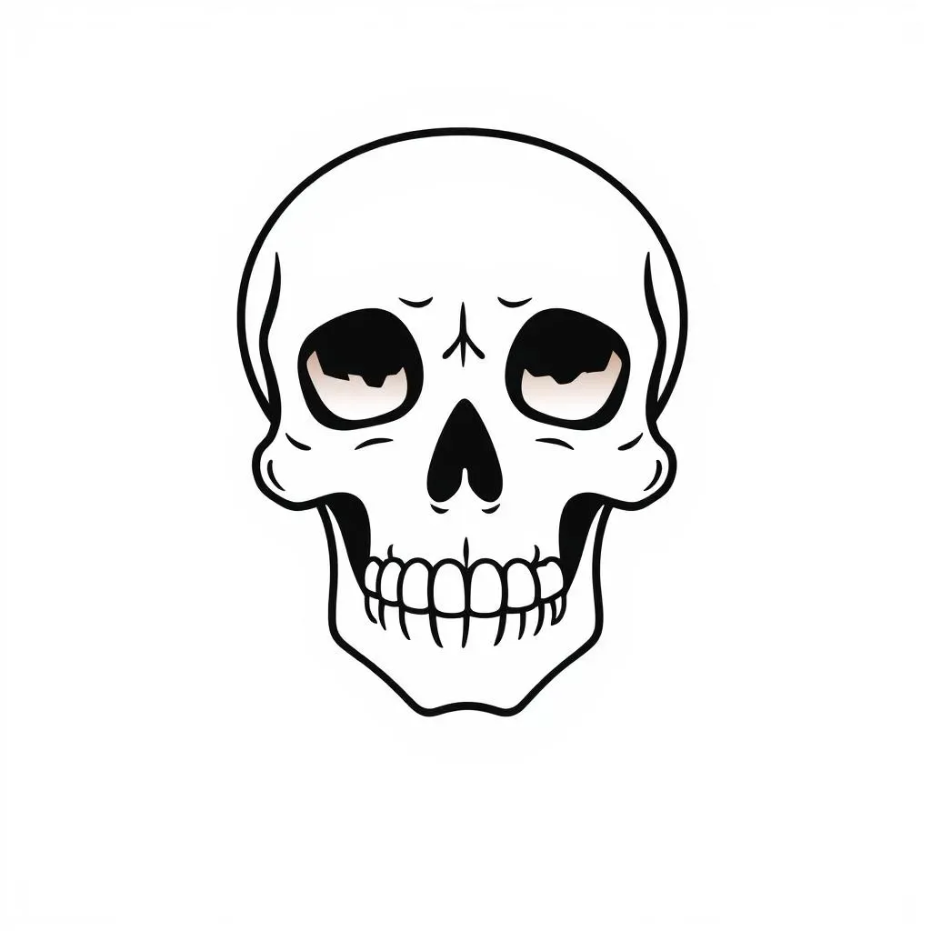 Easy Skull Tattoo Designs for Beginners