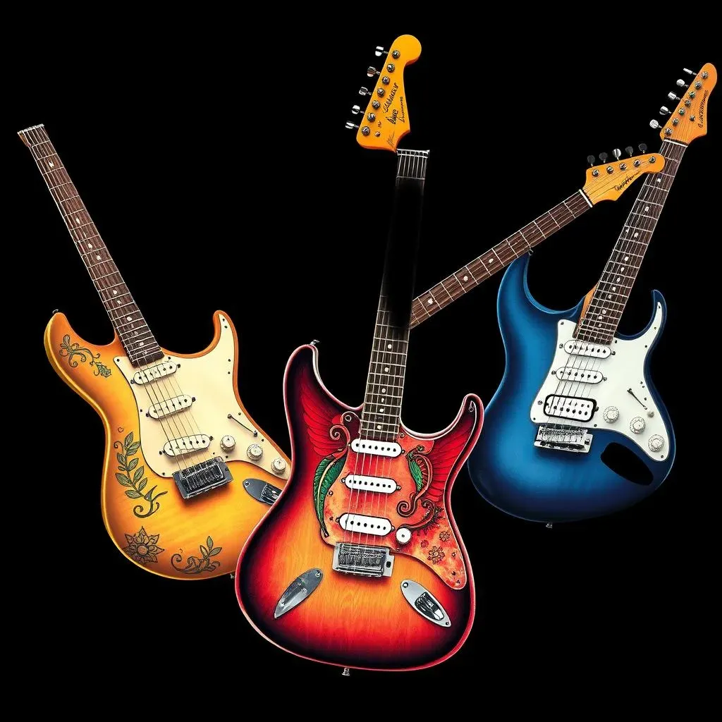 Electric Guitar Tattoo Designs: Amp Up Your Ink