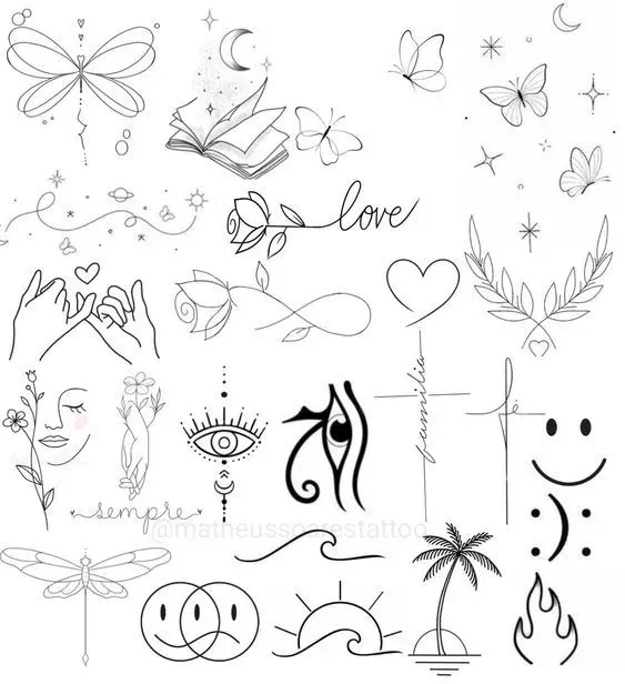 Exploring Different Line Art Tattoo Designs and Styles