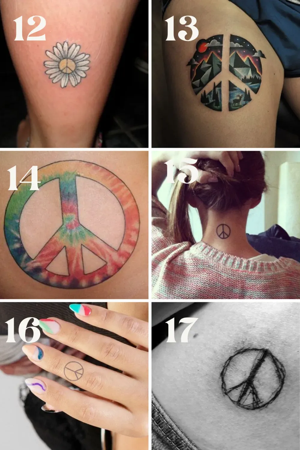 Exploring Different Peace Tattoo Designs