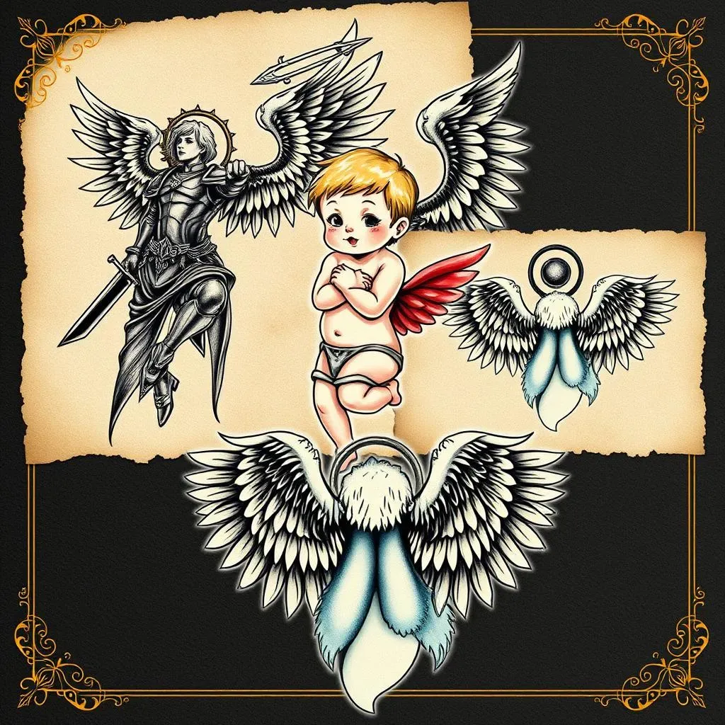 Exploring Different Styles of Angel Tattoos