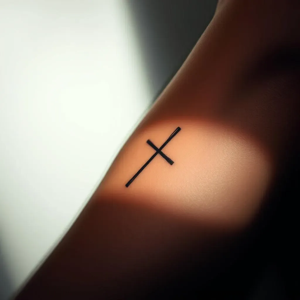 Exploring Different Styles of Cross Tattoos for Men's Forearms