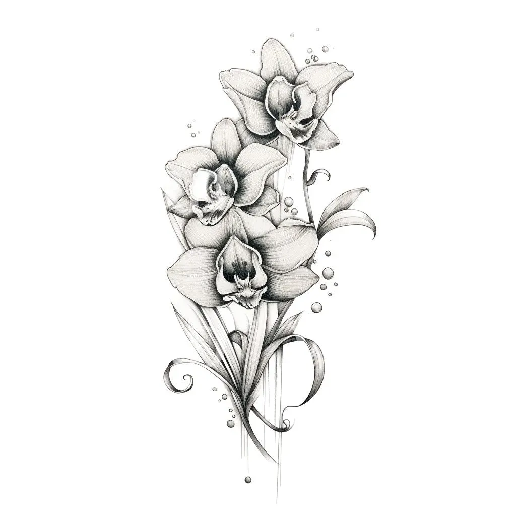 Exploring Different Styles of Orchid Tattoo Designs