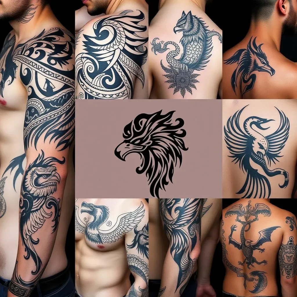 Exploring Diverse Tribal Tattoo Patterns for Men