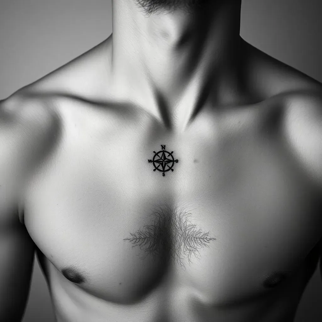 Exploring Small Chest Tattoo Ideas for Men