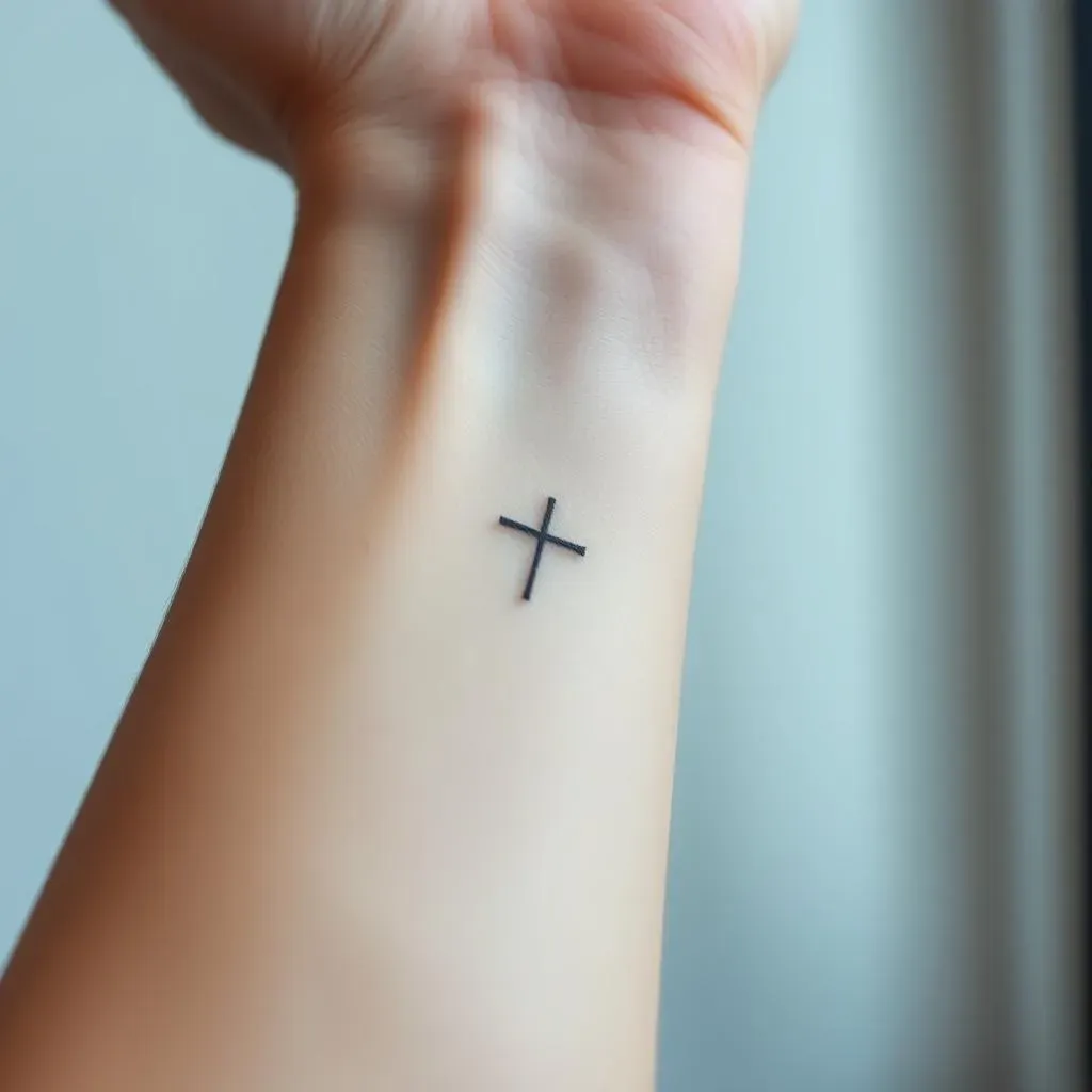 Exploring Small Cross Tattoo Designs for Men