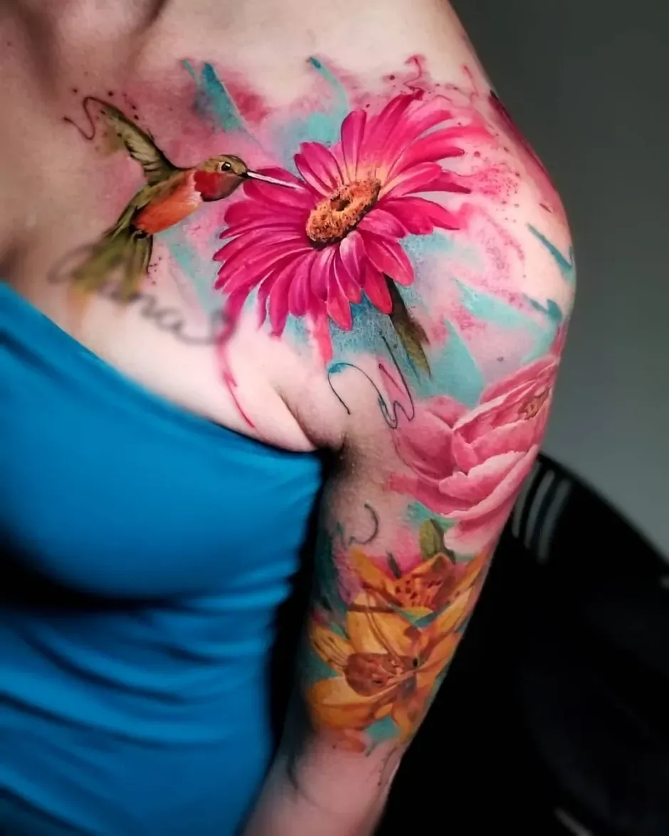 Exploring the Look of Water Color Tattoo Designs