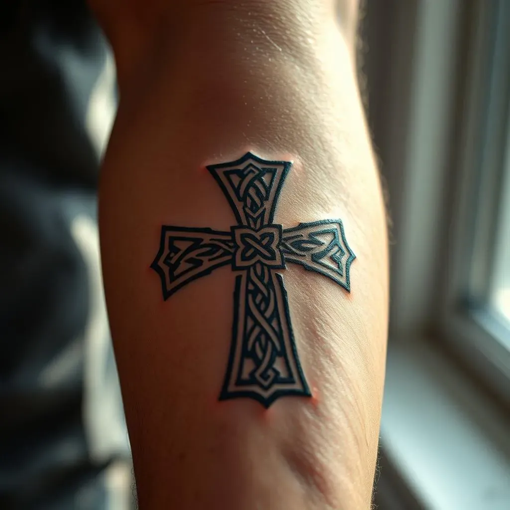 Exploring the Symbolism of Celtic Cross Tattoos for Men