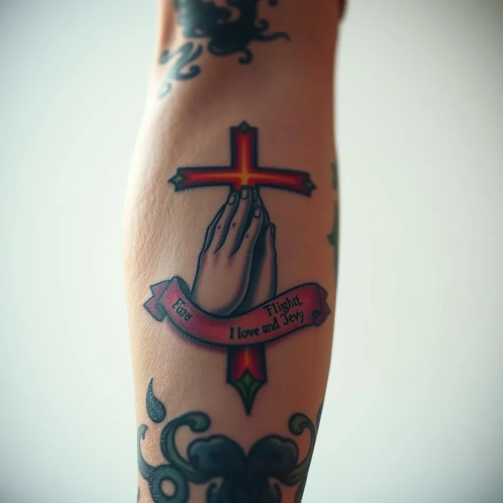 Exploring the Symbolism of Religious Sleeve Tattoos for Men