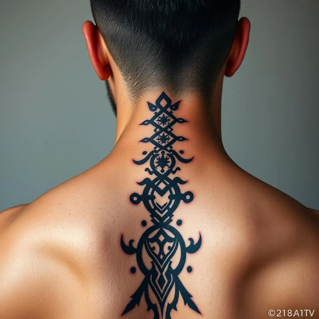 Exploring the World of Spine Tattoos for Men