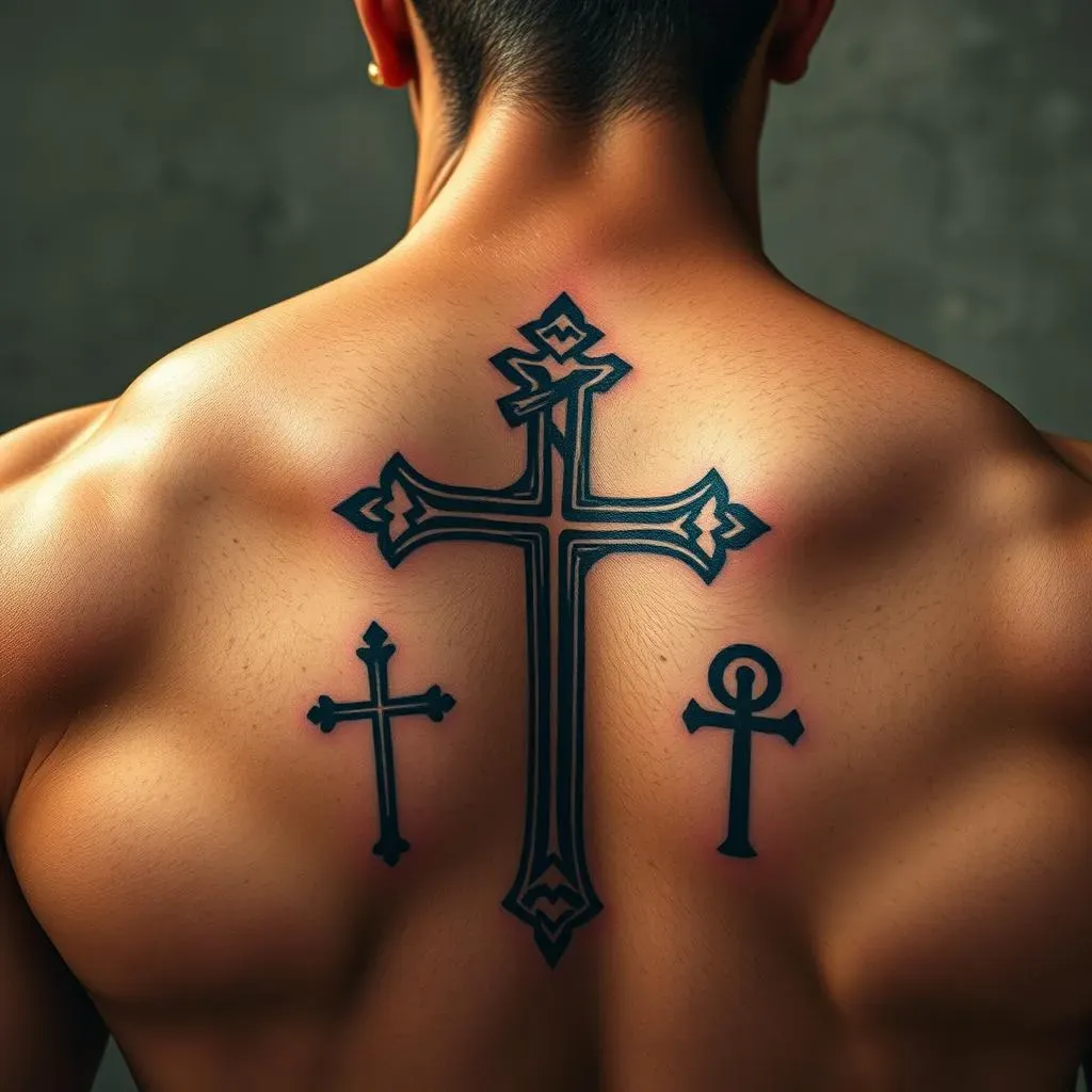 Exploring Types of Cross Tattoos for Men's Backs