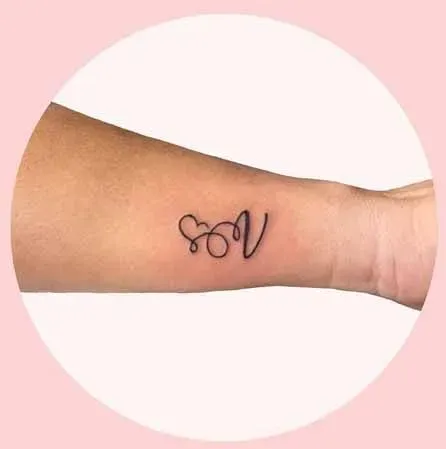 Exploring V Letter Tattoo Designs and Popular Styles