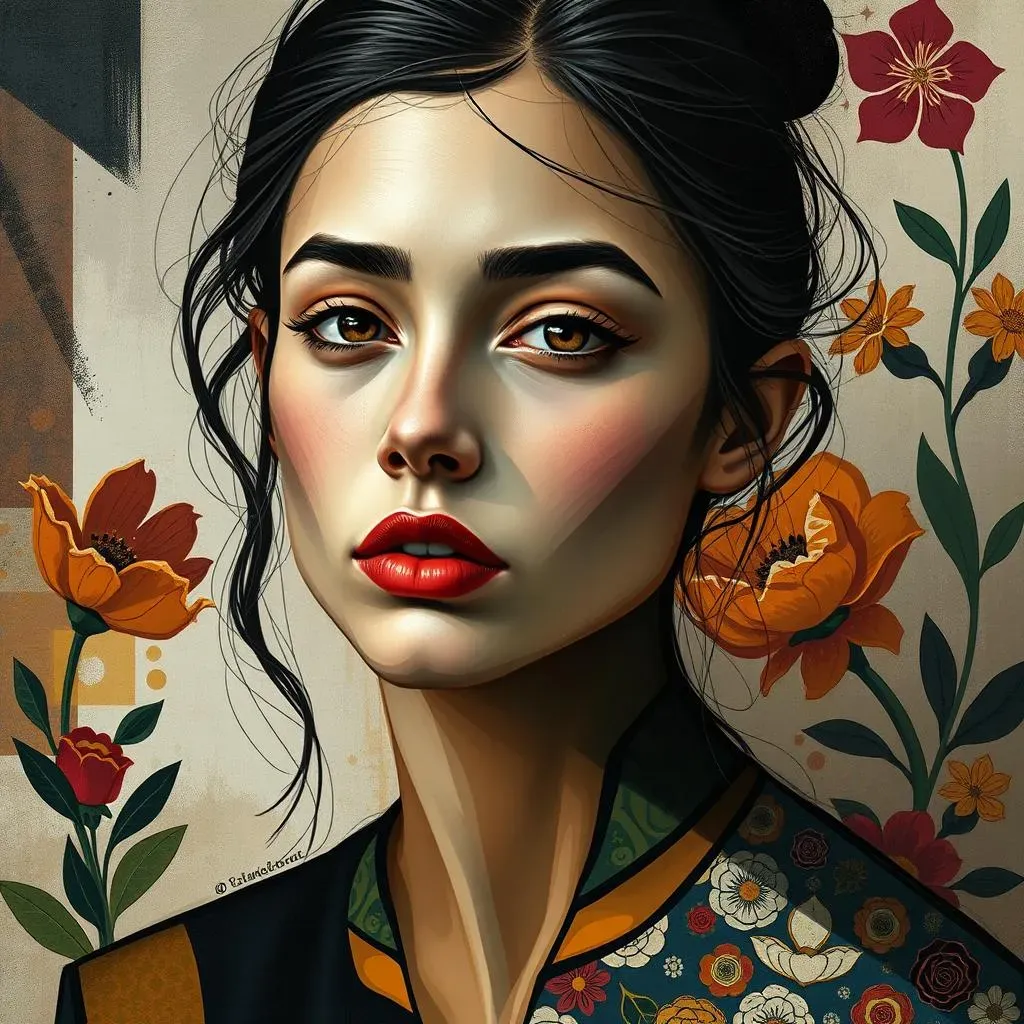 Express Yourself: Abstract Portrait Hot Tattoo Ideas