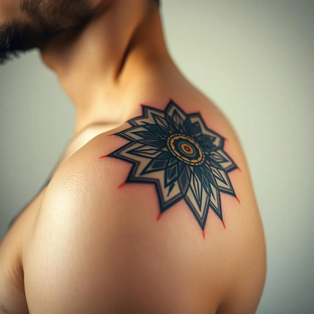 Finding the Perfect Artist for Your Shoulder Blade Tattoos for Men