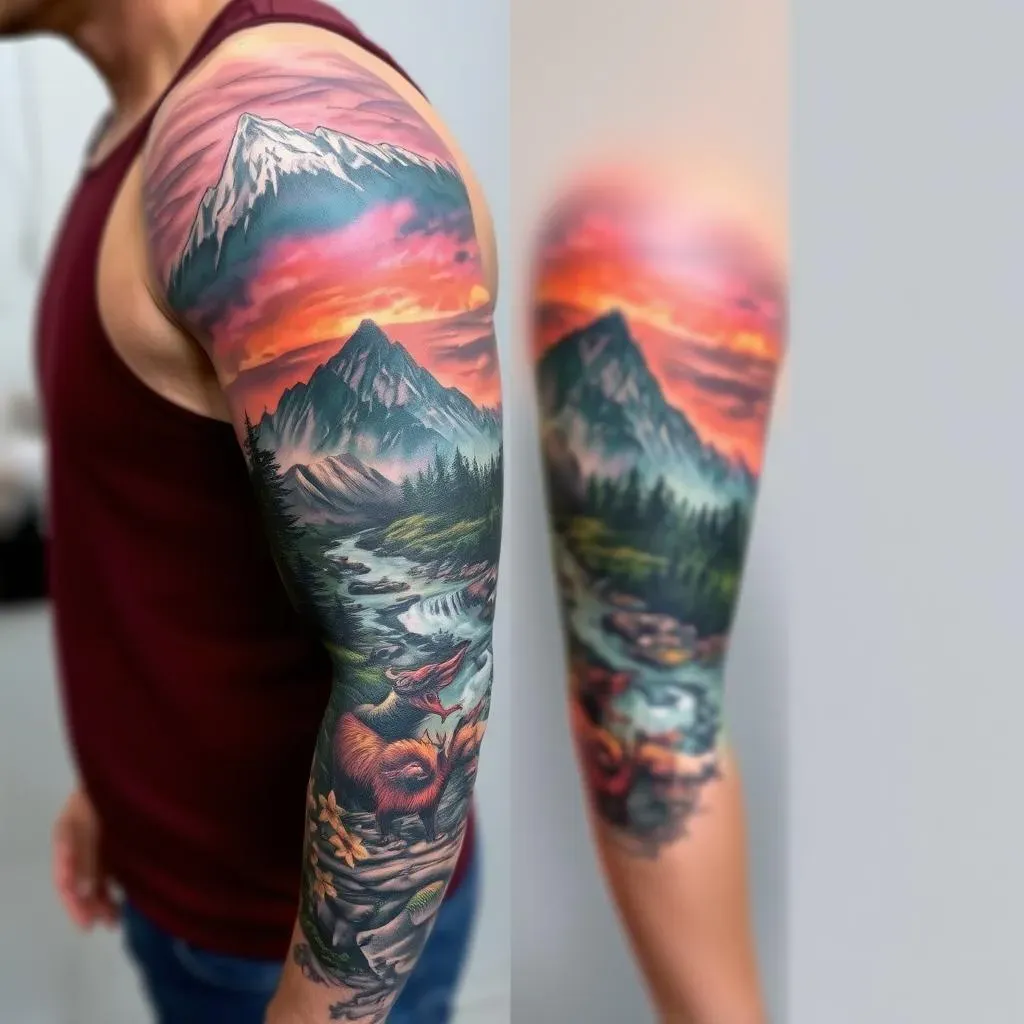 Finding the Perfect Nature Design for Your Nature Sleeve Tattoo