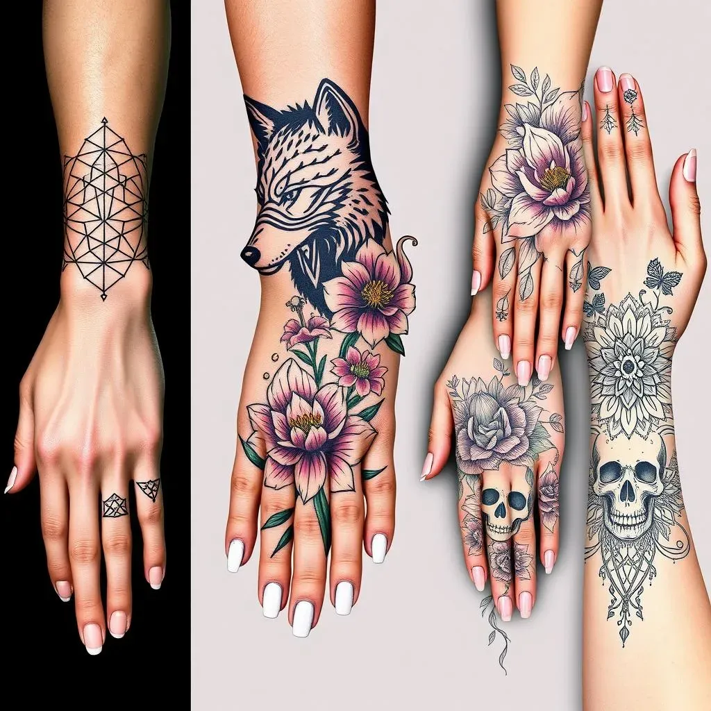 Full Hand Tattoos: Design Ideas for Men and Women