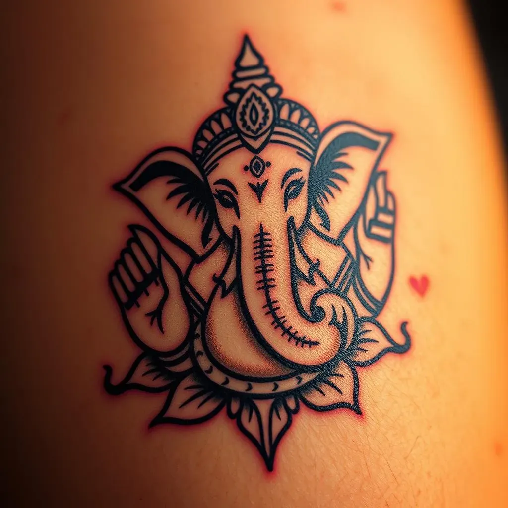 Ganesh Tattoos: Wisdom, Prosperity, and New Beginnings