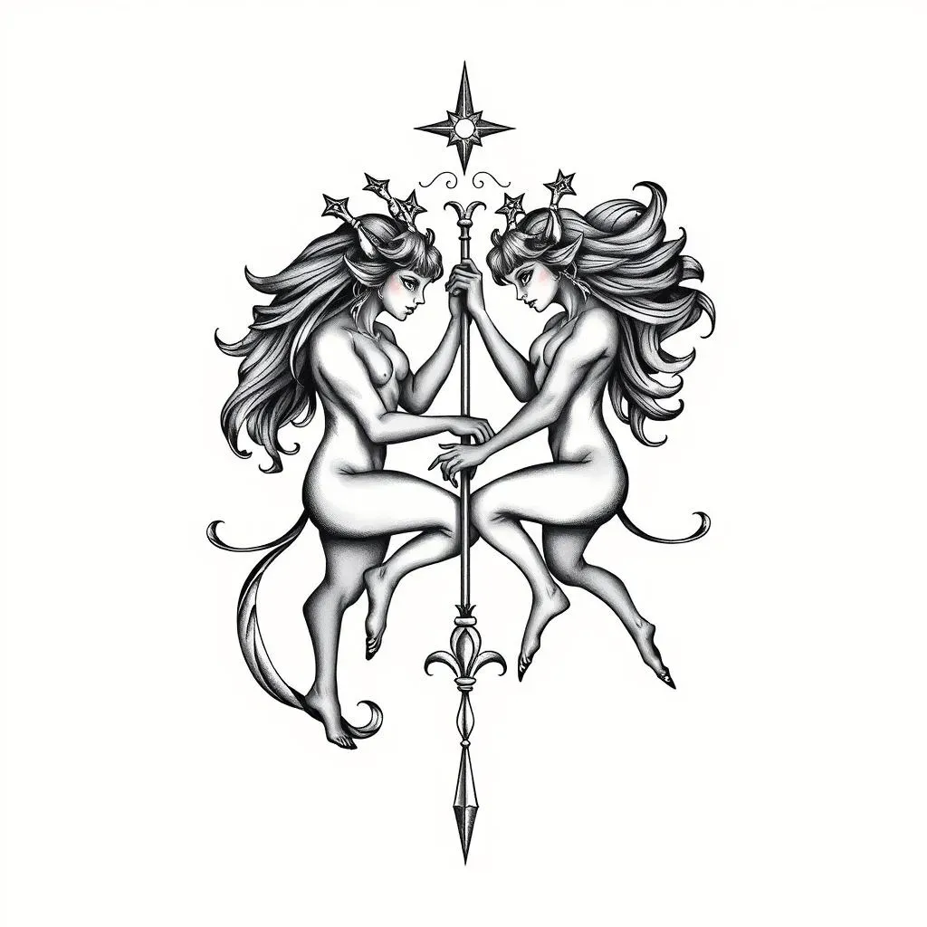 Gemini Tattoo Designs: Exploring the Core Elements