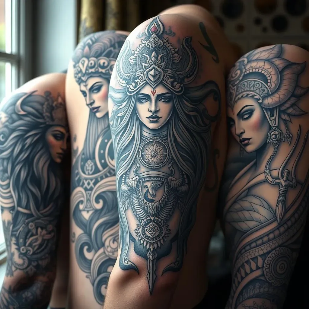 Powerful God Tattoo Designs: Divine Ink Inspiration