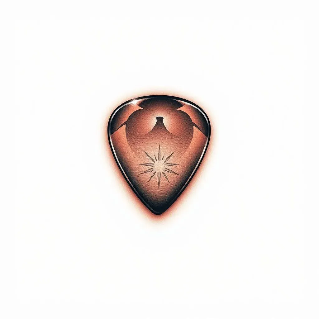 Guitar Pick Tattoo Designs: Small but Mighty Musical Ink