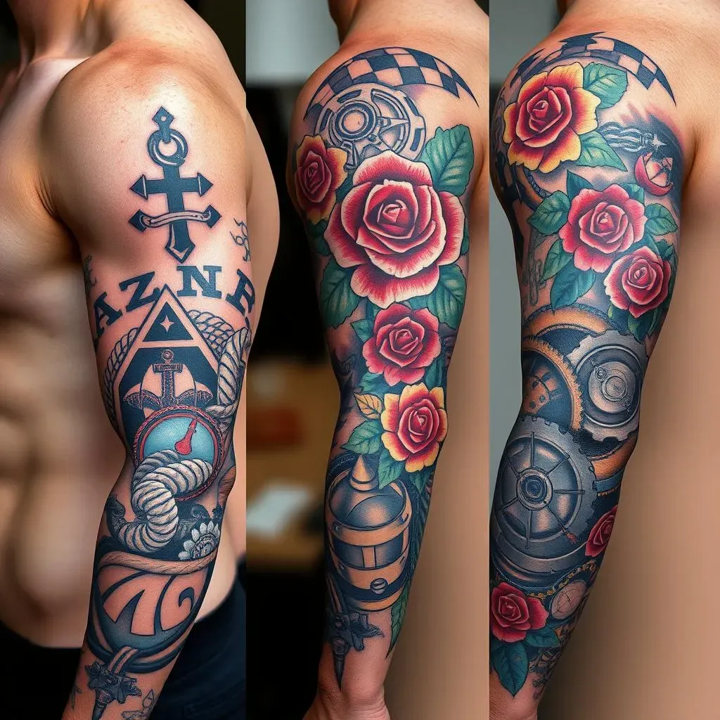 Ultimate Half Sleeve Tattoo Ideas for Men