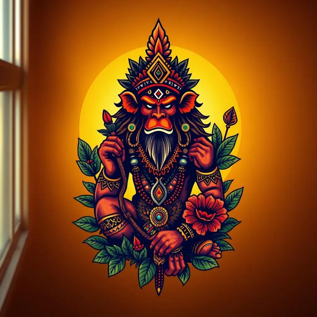 60 Powerful Hanuman Tattoo Designs for Men to Discover