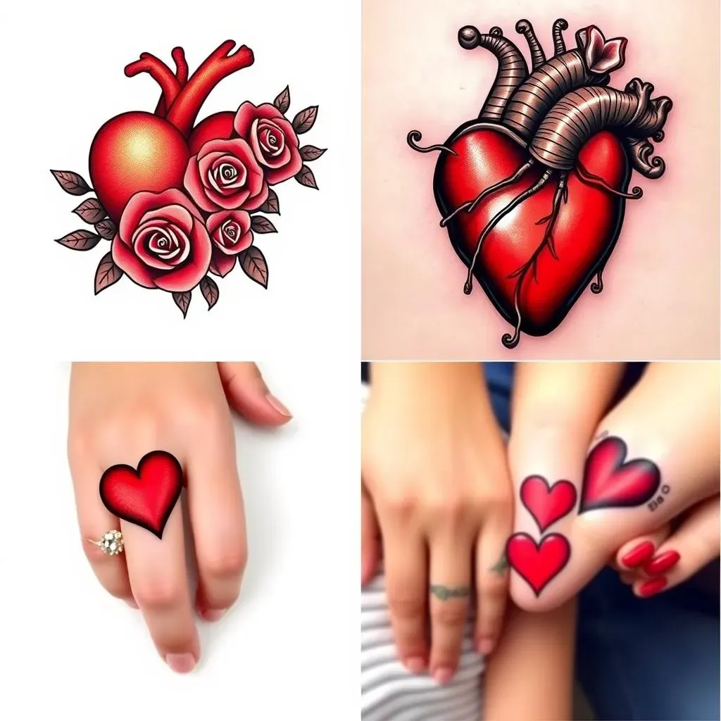 Heart Tattoo Designs: Symbolism and Meanings Explored