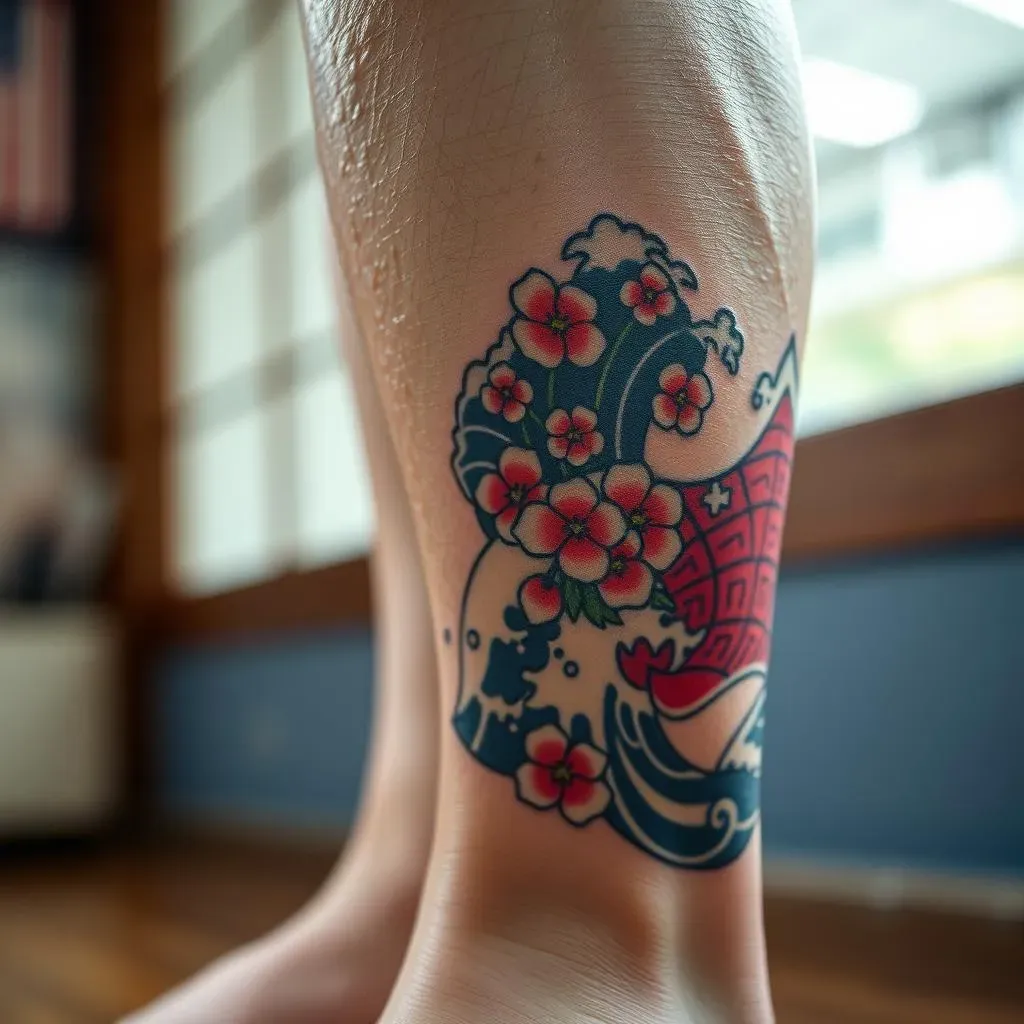 Japanese Leg Tattoos for Men: Aftercare and Maintenance