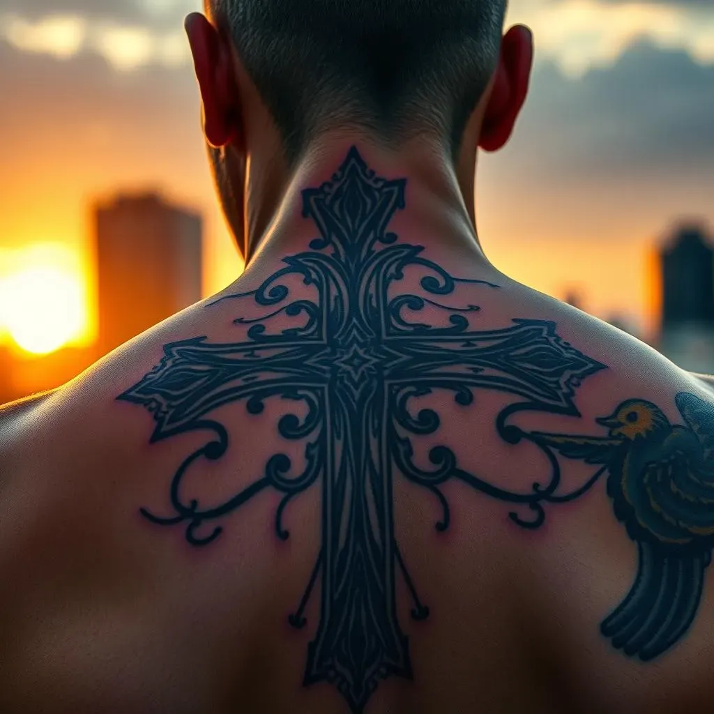 Ultimate Large Cross Tattoos for Men