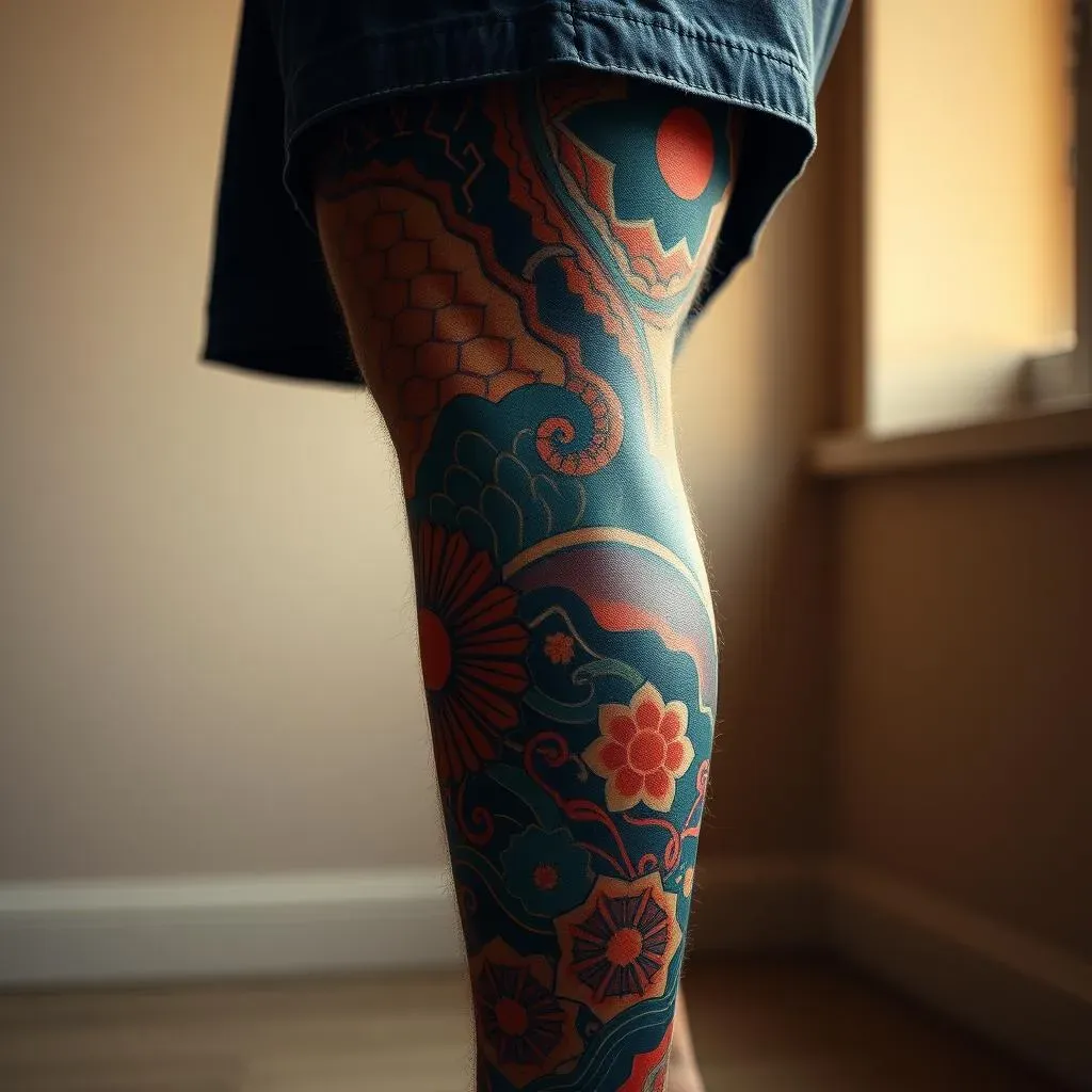 Ultimate Leg Sleeve Tattoos for Men