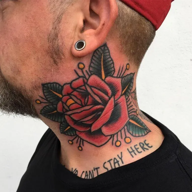 Living with Your Neck Tattoo Designs: Considerations Beyond the Ink
