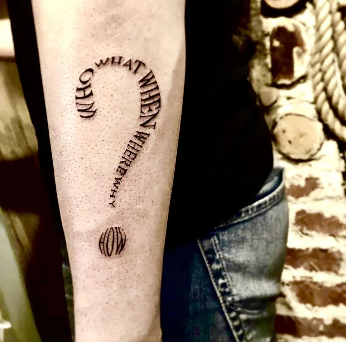 Making the Decision: Is a Question Mark Tattoo Design Right for Your Story?
