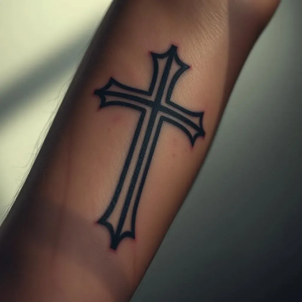 Meaning Behind 3D Cross Tattoos for Men