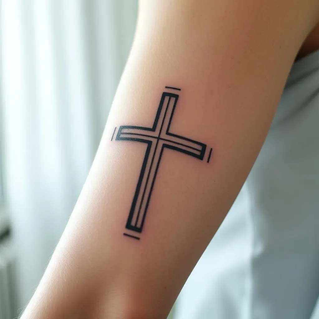 Meaning Behind Religious Cross Tattoos for Men