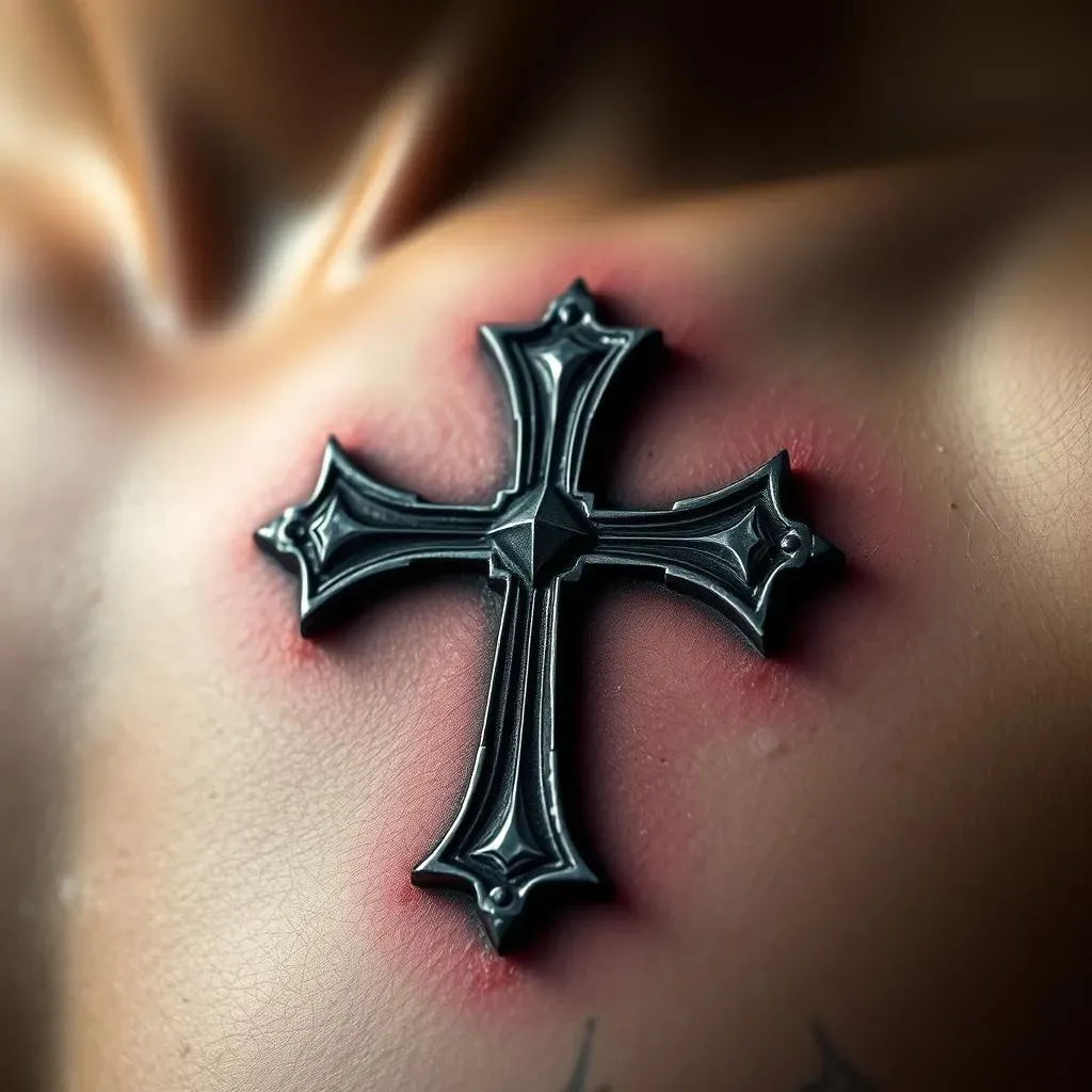 Meanings Behind Metal Cross Tattoo Designs