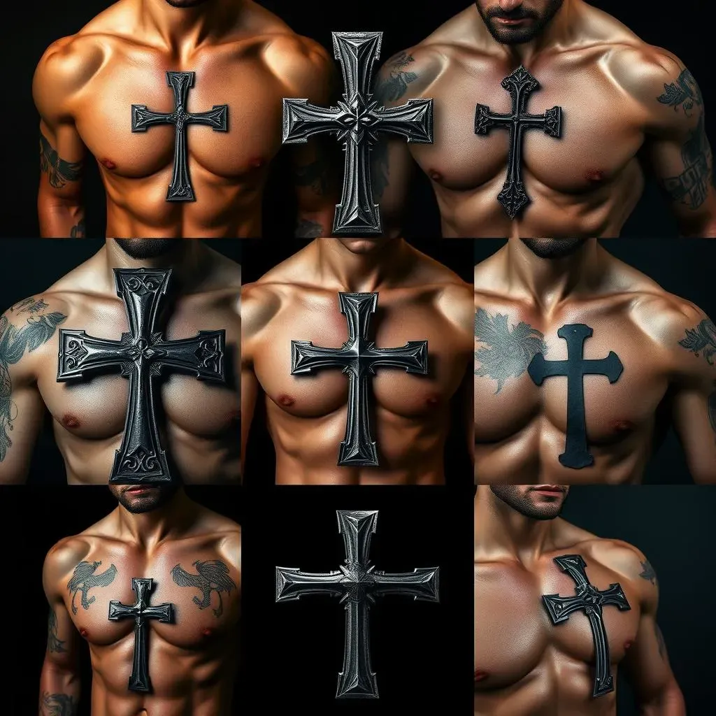 Absolute Metal Cross Tattoos for Men: Designs & Meanings