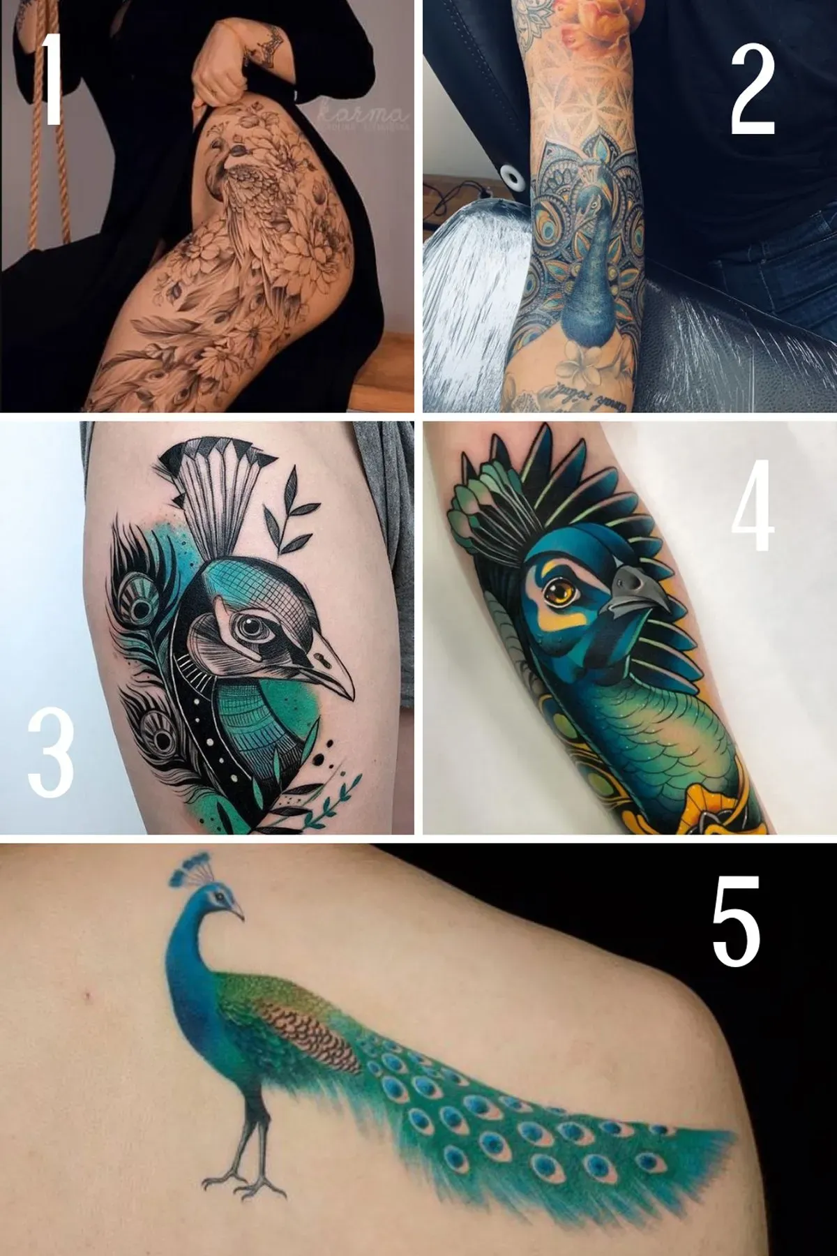 Amazing Peacock Tattoo Designs: Ideas You'll Love