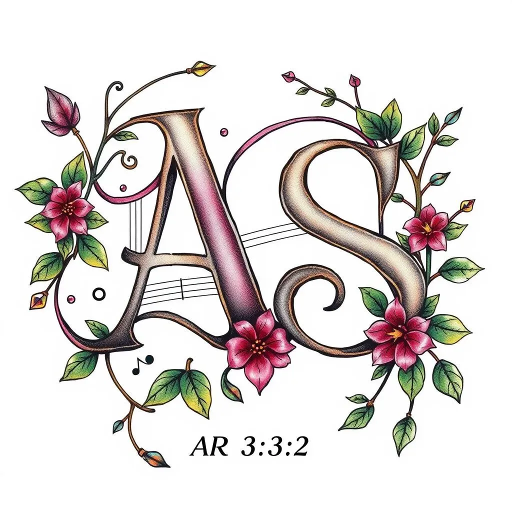 Personalizing Your A and S Tattoo Design