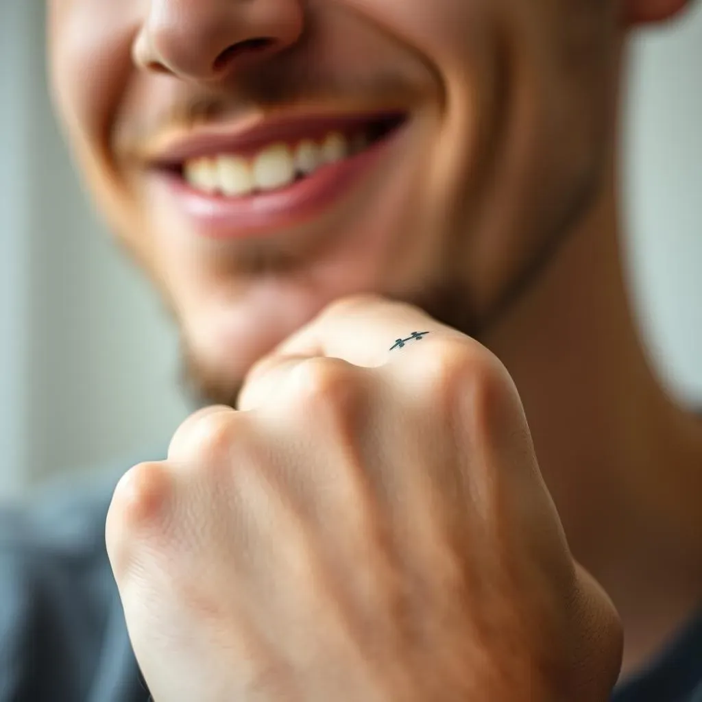 Placement & Aftercare for Small Men's Finger Tattoos