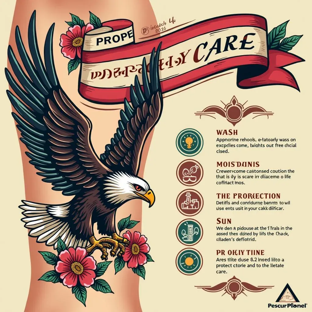 Placement and Aftercare for Your American Traditional Tattoo