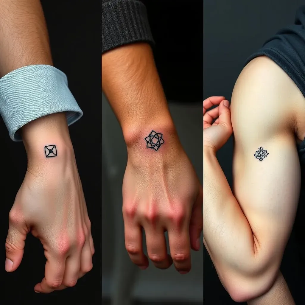 Placement and Design Considerations for Men's Small Matching Tattoos