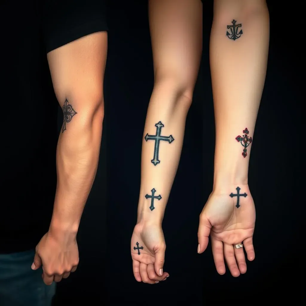 Placement and Size Considerations for Arm Cross Tattoos