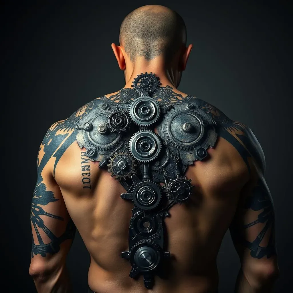 Placement and Size: Mastering the Biomechanical Back Tattoo Canvas