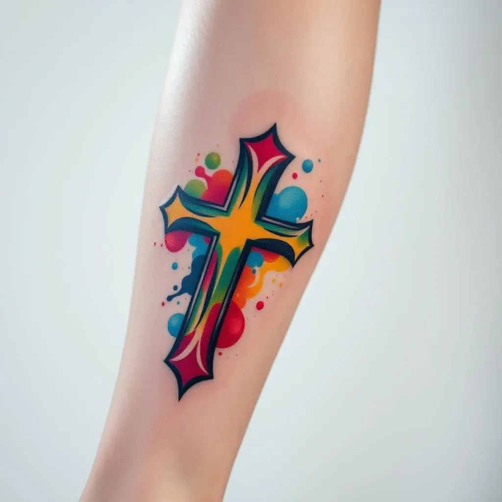 Placement and Style Considerations for Religious Leg Tattoos