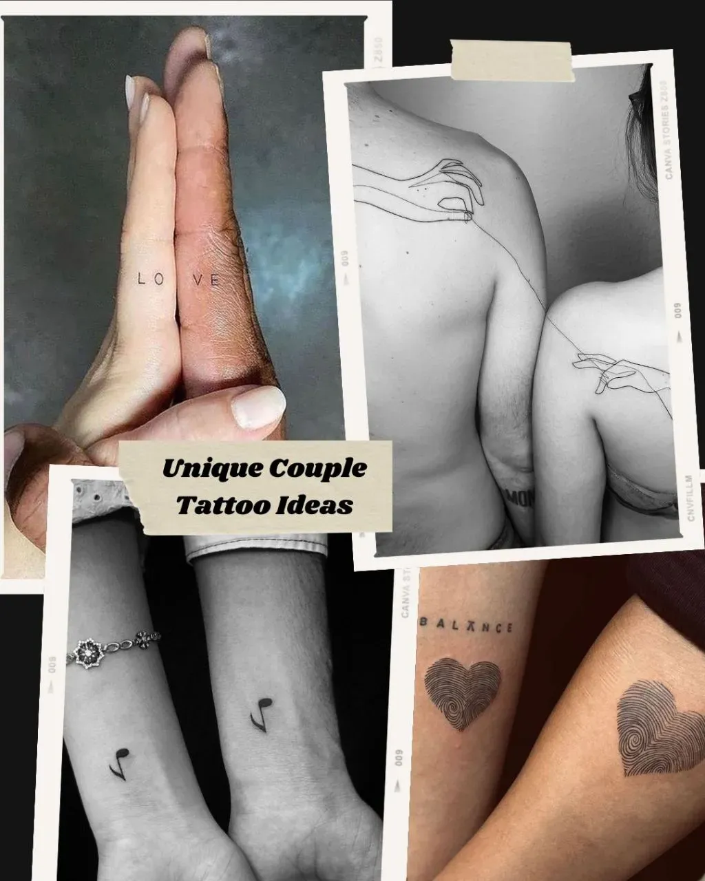 Placement and Style: Making Your Unique Couple Tattoo Designs Work